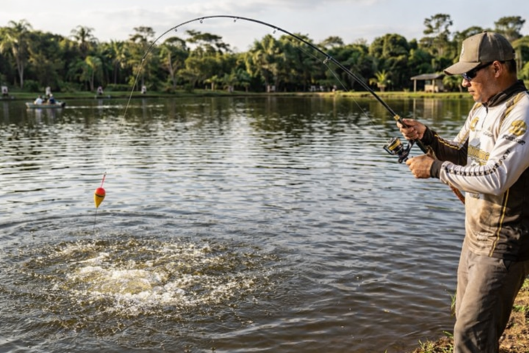 como pescar tambaqui em pesqueiro